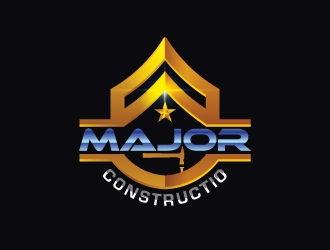 MAJOR CONSTRUCTION  logo design by artbitin