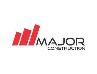 MAJOR CONSTRUCTION  logo design by Lut5