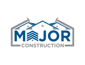 MAJOR CONSTRUCTION  logo design by qonaah