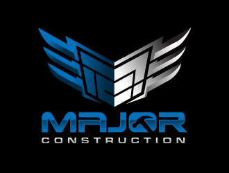 MAJOR CONSTRUCTION  logo design by schiena