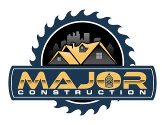 MAJOR CONSTRUCTION  logo design by daywalker