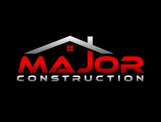 MAJOR CONSTRUCTION  logo design by labo