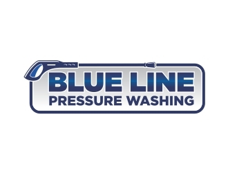  Blue Line Pressure Washing  logo design by Royan