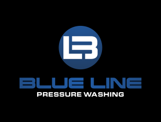  Blue Line Pressure Washing  logo design by cahyobragas