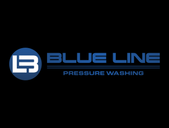  Blue Line Pressure Washing  logo design by cahyobragas