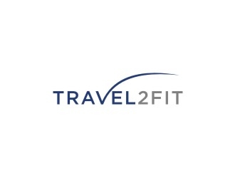 travel2fit logo design by bricton