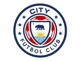 City F.C. (City Futbol Club) logo design by Benok