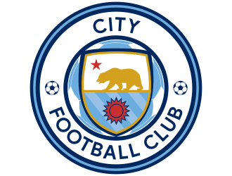 City F.C. (City Futbol Club) logo design by Dakon