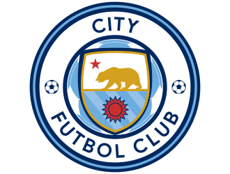 City F.C. (City Futbol Club) logo design by Dakon