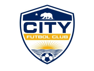 City F.C. (City Futbol Club) logo design by Benok