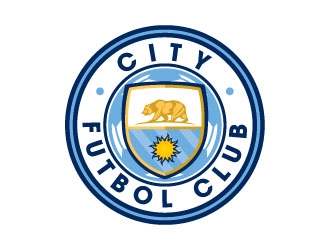 City F.C. (City Futbol Club) logo design by daywalker