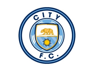 City F.C. (City Futbol Club) logo design by daywalker
