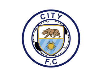 City F.C. (City Futbol Club) logo design by Kruger