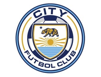 City F.C. (City Futbol Club) logo design by shere