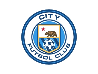 City F.C. (City Futbol Club) logo design by quanghoangvn92