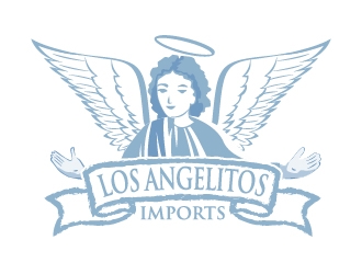 Los Angelitos Imports  logo design by abss