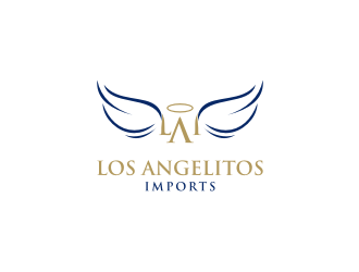 Los Angelitos Imports  logo design by mbamboex