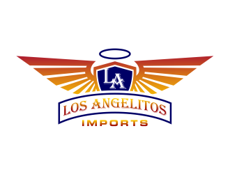 Los Angelitos Imports  logo design by cintoko