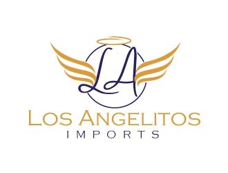Los Angelitos Imports  logo design by usashi