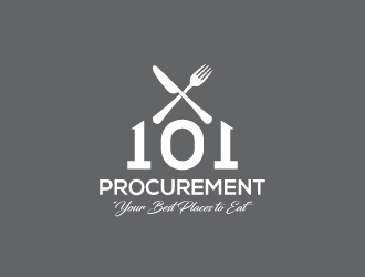 101 Procurement logo design by dshineart