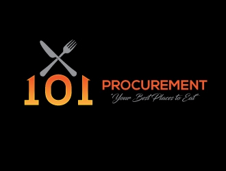 101 Procurement logo design by dshineart
