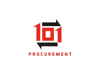 101 Procurement logo design by Foxcody