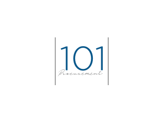 101 Procurement logo design by Nurmalia