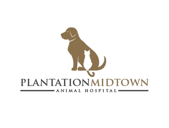 Plantation Midtown Animal Hospital logo design by shravya