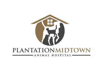 Plantation Midtown Animal Hospital logo design by shravya