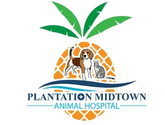 Plantation Midtown Animal Hospital logo design by shere