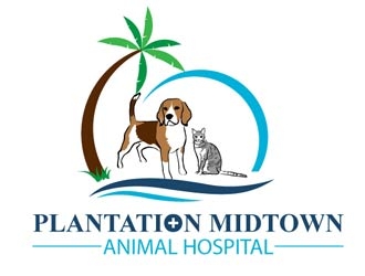 Plantation Midtown Animal Hospital logo design by shere