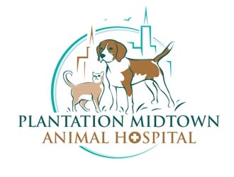 Plantation Midtown Animal Hospital logo design by shere