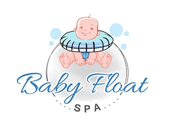 Baby Float Spa logo design by DesignTeam