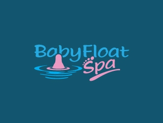 Baby Float Spa logo design by artbitin