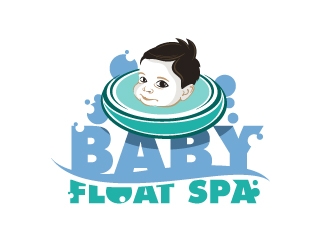 Baby Float Spa logo design by usashi