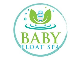 Baby Float Spa logo design by shere