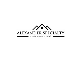 Alexander Specialty Contracting logo design by dewipadi