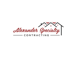 Alexander Specialty Contracting logo design by checx