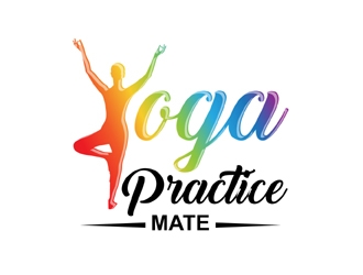 Yoga Practice Mate logo design by MAXR