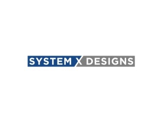 System X Designs logo design by bricton