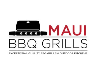 Maui BBQ Grills logo design by Erasedink