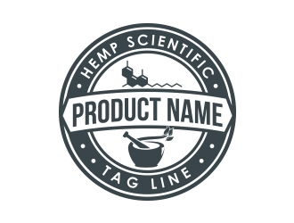 Hemp Sceintific logo design by MarkindDesign