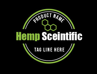 Hemp Sceintific logo design by BeDesign