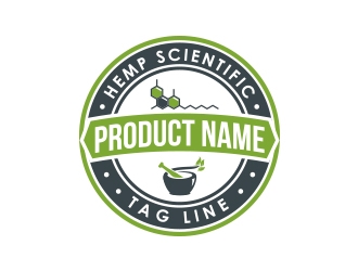 Hemp Sceintific logo design by MarkindDesign