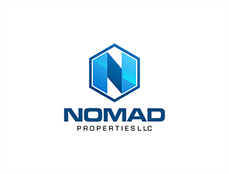Nomad Properties LLC logo design by hole