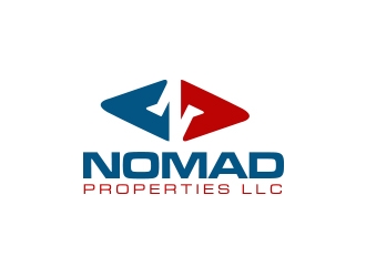 Nomad Properties LLC logo design by shernievz