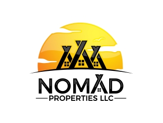 Nomad Properties LLC logo design by MarkindDesign