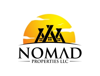 Nomad Properties LLC logo design by MarkindDesign