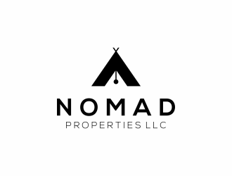 Nomad Properties LLC logo design by ubai popi