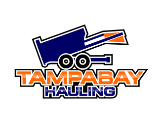 Tampabay hauling  logo design by done